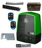 Centurion Sliding Gate Motor Kit D3 SMART 2 x Tx4 Rack Batt Base Plate