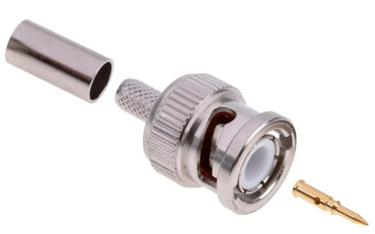 BNC Crimp Connector CCTV (each)
