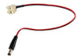 DC Plug Lead Incl Connector Block
