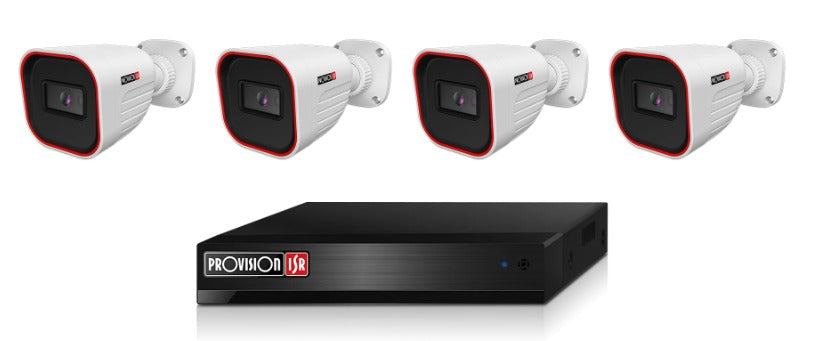 Provision ISR - 8CH NVR5-8200XN + 4BULLET BSH-320IPBN-28