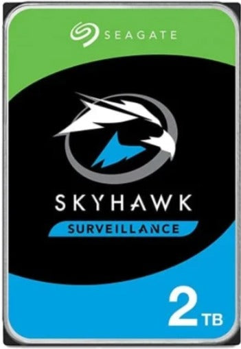 SEAGATE 2TB HDD Surveillance Storage SkyHawk 3.5 Size SATA