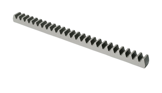 Steel Rack - 30 x10mm x 2m incl 4 x Angle Brackets