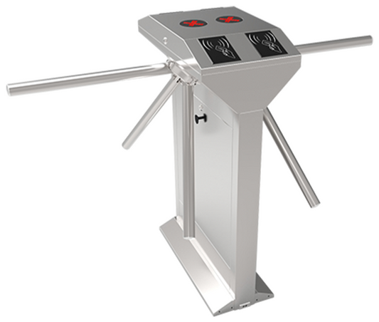 ZKTeco TS1200 Turnstile - Waiste High - Dual Lane - Tripod